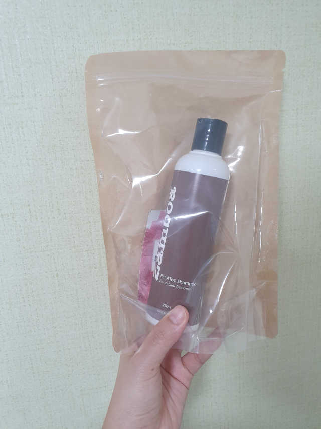 잠보아 펫 아톱 샴푸 리뷰 사진