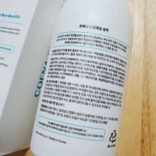 코에나샴푸 500ml — 4점을 준 리뷰어가 2019년 7월 올린 사용 사진