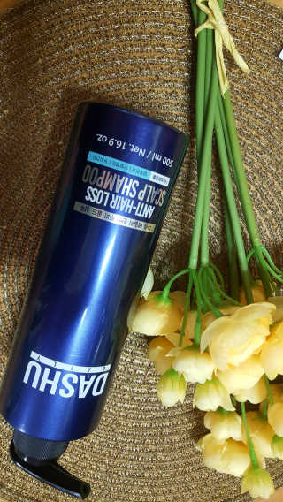 다슈코리아 다슈 데일리 단백질 한방 두피 골드 샴푸 500ml — 5점을 준 리뷰어가 2019년 12월 올린 사용 사진