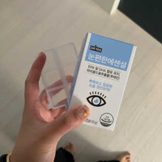 일맥네이처스퀘어 눈편한에센셜 — 5점을 준 리뷰어가 2019년 10월 올린 사용 사진