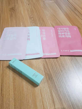 라임코스메틱 V 콜라겐 앰플 쿠션 — 5점을 준 리뷰어가 2020년 2월 올린 사용 사진