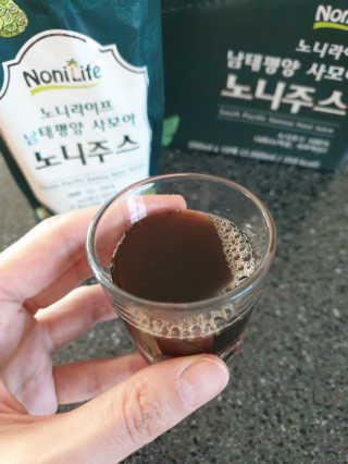 장수농가 남태평양 사모아 노니 원액 1L or 200mlx10팩 중 택 1 — 5점을 준 리뷰어가 2019년 1월 올린 사용 사진