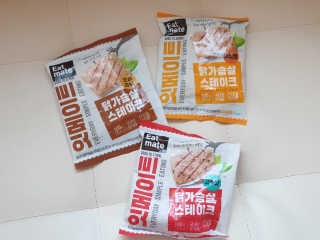 랭킹닭컴 잇메이트 닭가슴살 스테이크 혼합 1kg — 5점을 준 리뷰어가 2019년 12월 올린 사용 사진