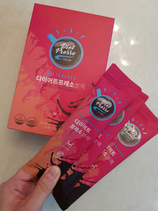 프리미엄 다이어트커피,  쓰리케어 다이어트프레소 — 5점을 준 리뷰어가 2019년 2월 올린 사용 사진