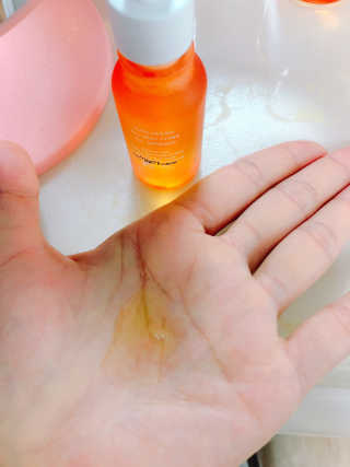 비건화장품 멜릭서 내 피부를 위한 비건케어, 멜릭서 비타민세럼 — 5점을 준 리뷰어가 2019년 3월 올린 사용 사진