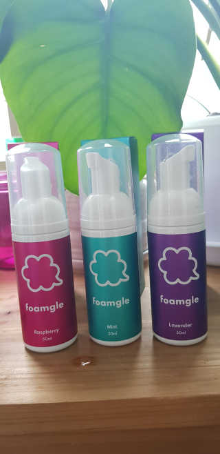 폼글 I foamgle [폼글] 거품가글 50ml 3종 - 민트, 라벤더, 라즈베리 — 3.5점을 준 리뷰어가 2019년 11월 올린 사용 사진