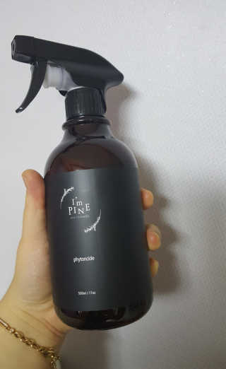 아임파인 편백수원액 피톤치드 스프레이 500ml — 5점을 준 리뷰어가 2018년 12월 올린 사용 사진