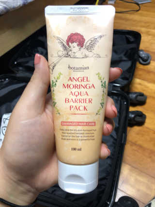 보타미안  엔젤모링가 아쿠아베리어 팩 — 3.5점을 준 리뷰어가 2018년 5월 올린 사용 사진