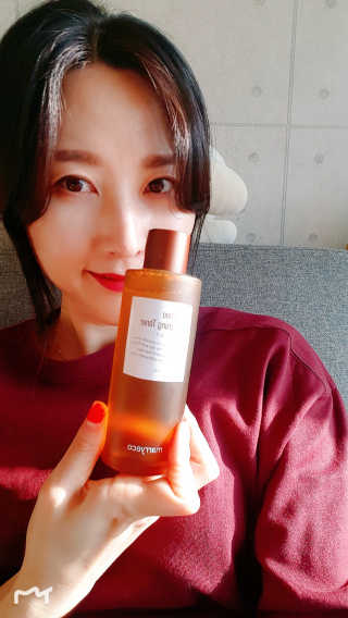 메리에코 소나무 너리싱 토너 + 에멀전 스킨케어세트 — 4.33점을 준 리뷰어가 2018년 10월 올린 사용 사진