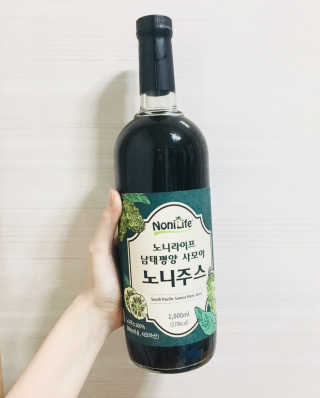 장수농가 남태평양 사모아 노니 원액 1L or 200mlx10팩 중 택 1 — 4점을 준 리뷰어가 2019년 1월 올린 사용 사진