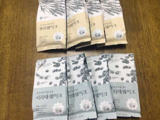 [착한습관]건강한 한끼, 귀리 쉐이크와 서리태 쉐이크 — 5점을 준 리뷰어가 2019년 7월 올린 사용 사진