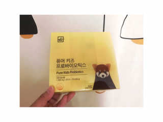 네츄럴굿띵스 퓨어 키즈 프로바이오틱스 60포 — 5점을 준 리뷰어가 2019년 5월 올린 사용 사진