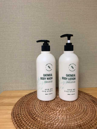 (주)에네스티 내추럴 촉촉  오트밀 바디워시 500ml — 3.5점을 준 리뷰어가 2019년 12월 올린 사용 사진