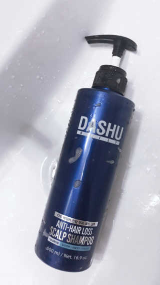 다슈코리아 다슈 데일리 단백질 한방 두피 골드 샴푸 500ml — 4점을 준 리뷰어가 2020년 3월 올린 사용 사진