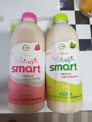 유산균하우스 프로바이오65 스마트 딸기맛, 플레인 맛 2종 랜덤 — 4점을 준 리뷰어가 2019년 6월 올린 사용 사진