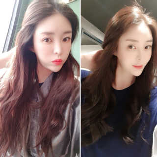 [헤어더뷰] 염색, 컷, 클리닉 중 택1 — 5점을 준 리뷰어가 2020년 4월 올린 사용 사진