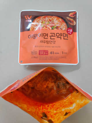 아임웰 이왕이면 곤약면 2종 — 5점을 준 리뷰어가 2019년 10월 올린 사용 사진