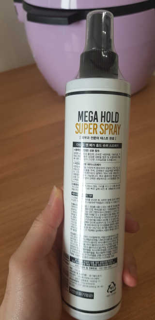 다슈코리아 다슈 포 맨 프리미엄 메가 홀드 슈퍼 스프레이 250ml — 5점을 준 리뷰어가 2019년 3월 올린 사용 사진