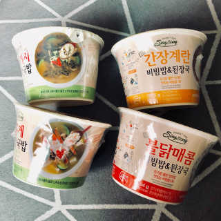 신송식품 신송 새반컵밥 4종 — 4.67점을 준 리뷰어가 2018년 6월 올린 사용 사진