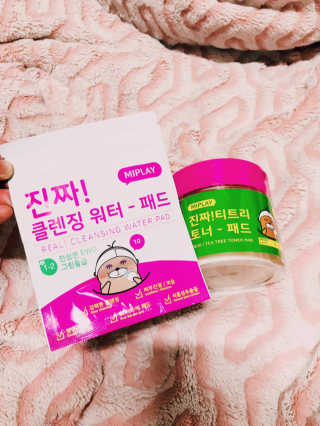 미플레이 진짜 티트리 토너 패드 — 5점을 준 리뷰어가 2018년 11월 올린 사용 사진