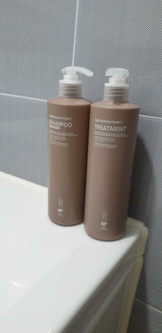 바디버든프로젝트 바디버든 프로젝트 BBP 샴푸 트리트먼트 세트 — 5점을 준 리뷰어가 2019년 7월 올린 사용 사진