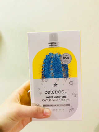 셀레뷰 슈퍼 모이스처 수딩젤 — 4점을 준 리뷰어가 2018년 3월 올린 사용 사진