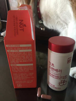 네츄럴굿띵스 잇츠 크랜베리 1병 30일분 — 4점을 준 리뷰어가 2019년 11월 올린 사용 사진