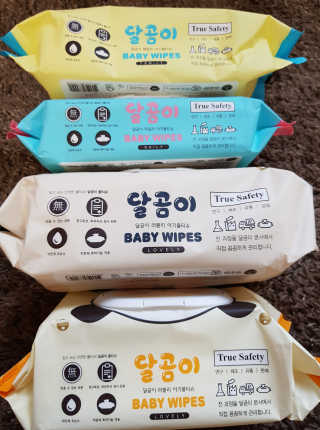 달곰이 물티슈 — 5점을 준 리뷰어가 2018년 10월 올린 사용 사진