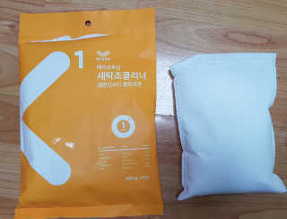 레인보우샵 올인원세탁세제,베이킹소다 스틱포6개입+세탁조클리너 — 4.67점을 준 리뷰어가 2018년 3월 올린 사용 사진