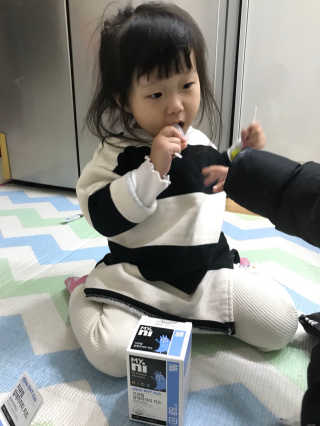 마이니 지큐랩 알에이치티 키즈 — 5점을 준 리뷰어가 2018년 2월 올린 사용 사진