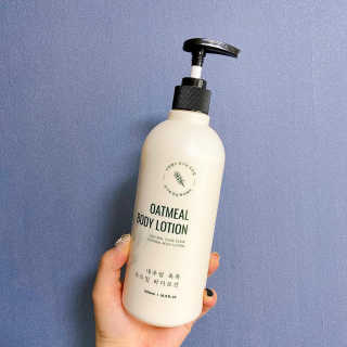 (주)에네스티 내추럴 촉촉  오트밀 바디로션 500ml — 4점을 준 리뷰어가 2020년 3월 올린 사용 사진