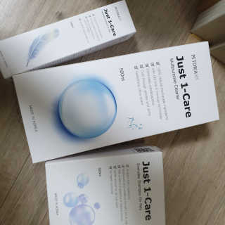 [펫토리아] 뚝딱케어 강아지 고양이 다목적세정제 — 5점을 준 리뷰어가 2020년 2월 올린 사용 사진