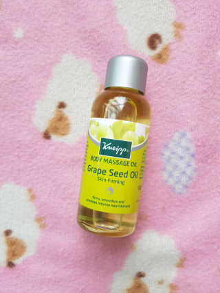 [크나이프] 그레이프씨드 슬리밍 마사지오일 100ml — 4점을 준 리뷰어가 2019년 9월 올린 사용 사진