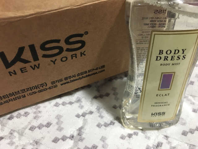 키스뉴욕 바디드레스 바디미스트 에끌라 리뷰 사진