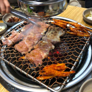 [닭수리5형제숯불닭갈비] 닭갈비 2인분+더덕구이 set — 5점을 준 리뷰어가 2019년 1월 올린 사용 사진