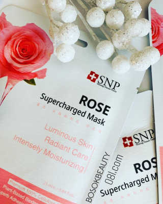SNP Supercharged Mask_Rose Centifoli Flower — 4점을 준 리뷰어가 2018년 12월 올린 사용 사진