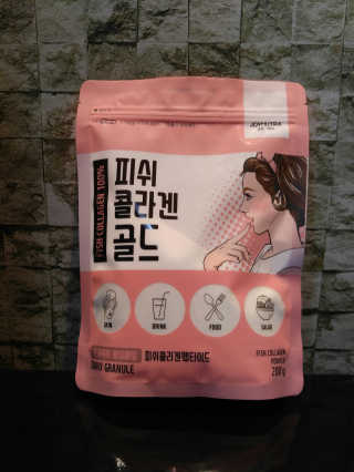 조이뉴트라 피쉬콜라겐골드 — 3.67점을 준 리뷰어가 2018년 9월 올린 사용 사진