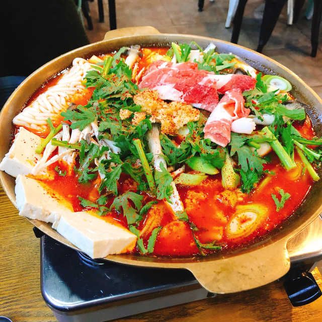 [중앙소곱창] 곱창전골中 + 우동 리뷰 사진