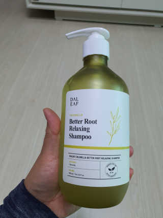 달리프 클로렐라 베러 루트 릴렉싱 샴푸 500ml — 5점을 준 리뷰어가 2020년 2월 올린 사용 사진