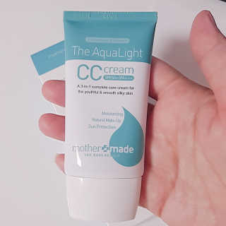 마더메이드 더 아쿠아라이트 CC크림 SPF50+ PA+++ — 4점을 준 리뷰어가 2019년 5월 올린 사용 사진