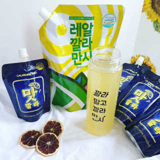 [바로푸드] 레알깔라만시1팩 + 맛깔라5팩 + 보틀1병 — 4.5점을 준 리뷰어가 2019년 7월 올린 사용 사진