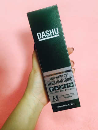 다슈코리아 다슈 안티 헤어로스 허브 헤어토닉 — 3.83점을 준 리뷰어가 2017년 12월 올린 사용 사진