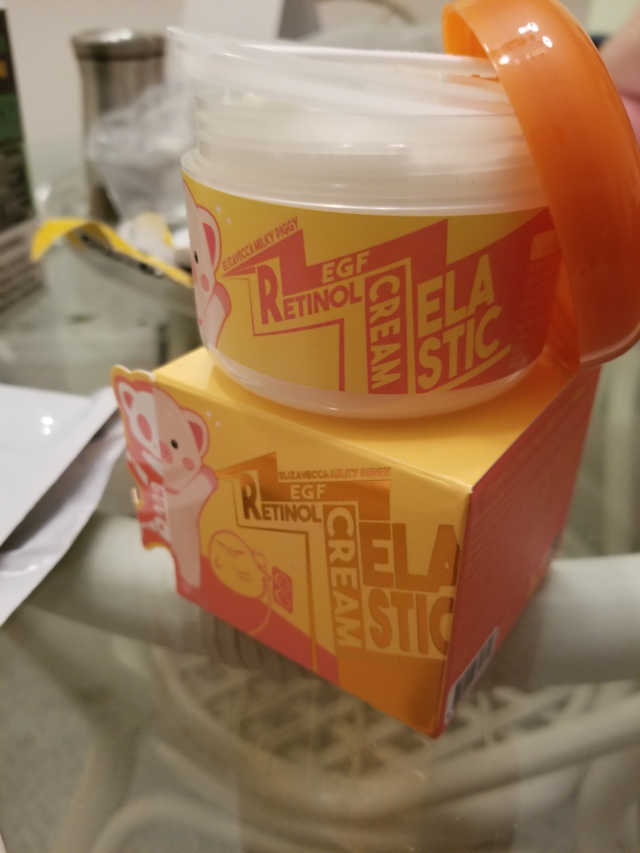 엘리자베카 밀키피기 EGF 엘라스틱 레티놀크림 리뷰 사진