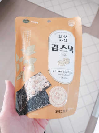 더빈트 와삭바삭 김스낵 — 5점을 준 리뷰어가 2019년 12월 올린 사용 사진
