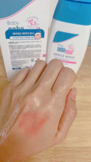 세바메드 베이비 바디워시 200ml — 3.5점을 준 리뷰어가 2020년 1월 올린 사용 사진