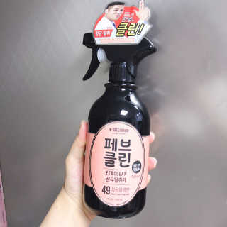 더블유드레스룸 페브클린 500ml — 4점을 준 리뷰어가 2018년 11월 올린 사용 사진