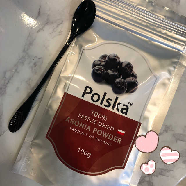 유럽의 보라빛 슈퍼푸드 아로니아분말 100g 리뷰 사진