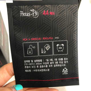 TRUS-T 트러스티44 TRUS-T 트러스티 44 다이어트 티백 — 5점을 준 리뷰어가 2019년 4월 올린 사용 사진