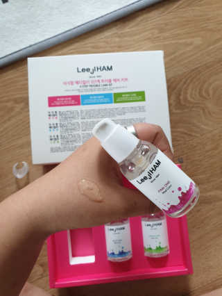 이지함 메디컬러 핑크원 블루원 그린원 — 5점을 준 리뷰어가 2019년 6월 올린 사용 사진