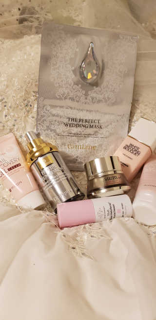 카미안느 더 퍼펙트 웨딩 마스크 — 5점을 준 리뷰어가 2018년 12월 올린 사용 사진